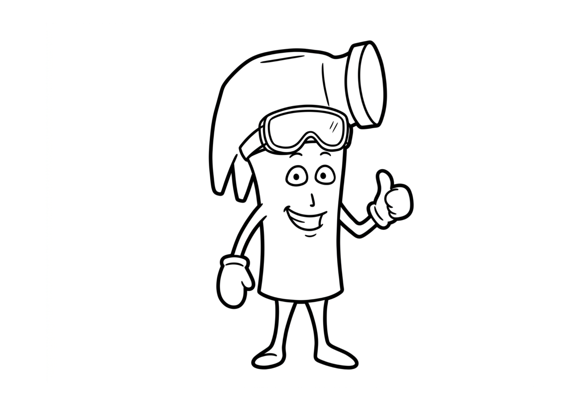 Hector Hammer colouring page