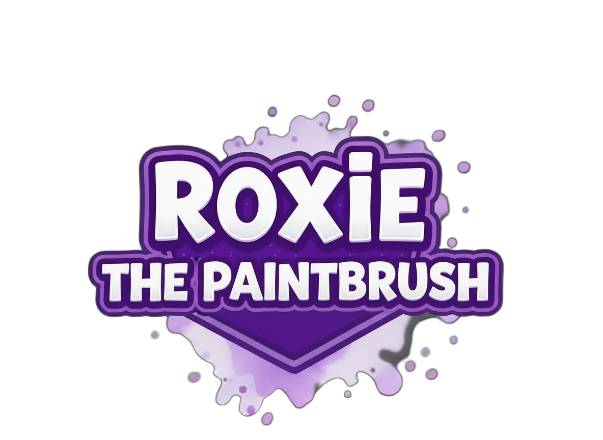 Roxie the Paintbrush logo