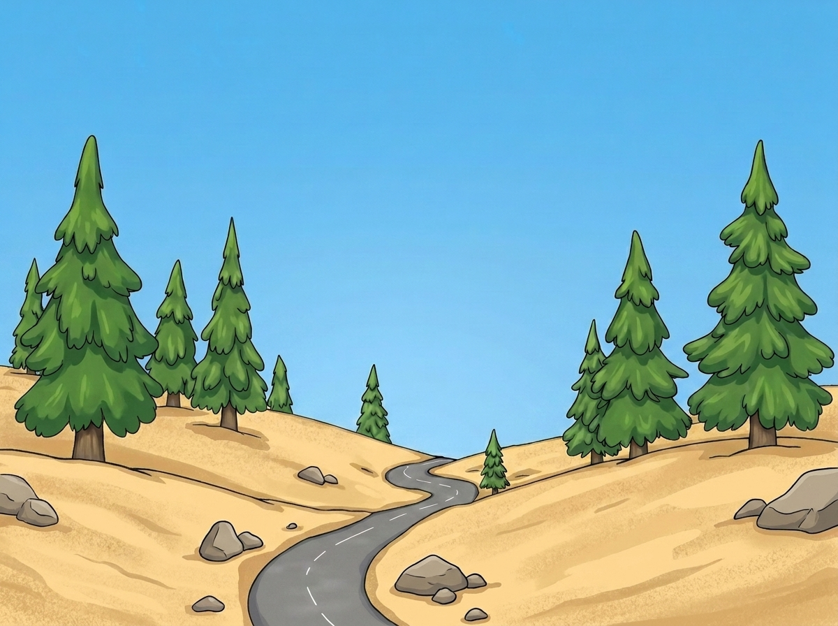 The desert roads of Twin Falls